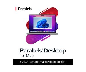 Parallels Desktop for Students & Teachers - 1 year subscription