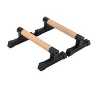 Parallettes Bars Fitness Push up Stand H shaped Wooden Home Bodybuilding Exercise Handstand Parallel Bars
