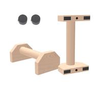 Parallettes Bars, Mini calisthenics bars, Wooden Parallettes for Gravity Fitness Push Up Bar, for Men and Women Workout