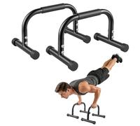 Parallettes Bars Push Up Bars, 17x10x10in Heavy Duty Calisthenics Equipment for Handstands, Full Planche & Dips, Gymnastic Strength Training Push Up Stands for Home Gym Floor Workouts