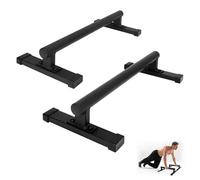 Parallettes Bars, Push Up Bars Strength Training For Handstands, Heavy-Duty Metal Calisthenics Bars, Load-bearing capacity up to 250KG, Portable & Lightweight for Home or Commercial Gym