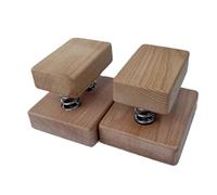 Parallettes Push Up Bars Wood Push Up Stand for Training Plank Support Handstands Wrist Arm Strength Exercise Fitness Home Gym Equipment