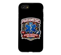 Paramedic Because Even Heroes Need Heroes EMT Slogan Quote Case for iPhone SE (2020) / 7/8