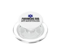 Paramedic Dad Like A Normal But Cooler Funny EMS EMT PopSockets PopGrip for MagSafe