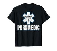 Paramedic EMT Star - Caduceus First Responder EMS Gifts T-Shirt