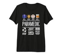 Paramedic Job Definition Skills Coffee Whiskey Premium T-Shirt