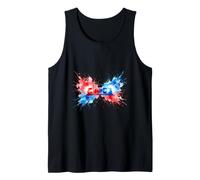 Paramedic Lights Siren Watercolor EMS Art Tank Top