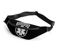 Paramedic Medic EMS Star of Life EMT Printed Crossbody Fanny Pack Fashion Waist Bag with Adjustable Strap for Men Women