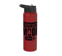Paramedic Mode On Funny EMS EMT Paramedic Stainless Steel Insulated Water Bottle
