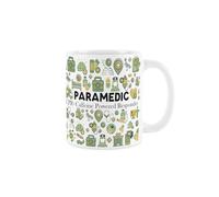 Paramedic Mug - Novelty First Responder Ambulance Paramedic Gifts - Tea/Coffee White Ceramic Cup Present