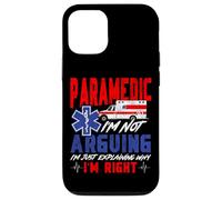 Paramedic Paramedic I'm Not Arguing I'm Just Explaining Why Case for iPhone 12/12 Pro