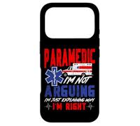 Paramedic Paramedic I'm Not Arguing I'm Just Explaining Why Case for iPhone 17 Pro