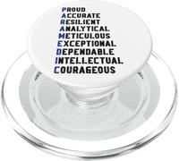 Paramedic Proud Accurate Resilient Analytical Meticulous PopSockets PopGrip for MagSafe