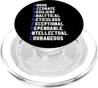 Paramedic Proud Accurate Resilient Analytical Meticulous PopSockets PopGrip for MagSafe