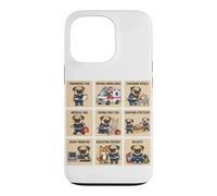 Paramedic Pug EMT EMS First Aid On Duty Dog Case for iPhone 13 Pro