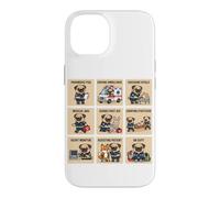 Paramedic Pug EMT EMS First Aid On Duty Dog Case for iPhone 14