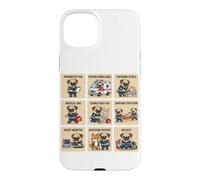 Paramedic Pug EMT EMS First Aid On Duty Dog Case for iPhone 15 Plus