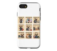 Paramedic Pug EMT EMS First Aid On Duty Dog Case for iPhone SE (2020) / 7/8