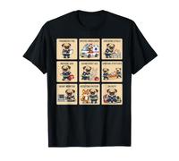 Paramedic Pug EMT EMS First Aid On Duty Dog T-Shirt
