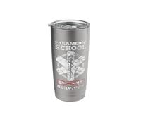 Paramedic School Survivor Funny EMS Student Graduation Gift Stainless Steel Insulated Tumbler