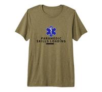 Paramedic Skills Loading Funny EMS EMT Paramedic Premium T-Shirt