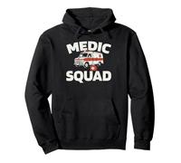 Paramedic Squad Emergency Care Ambulance Services Paramedic Pullover Hoodie