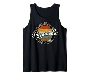 Paramedic The Man The Myth The Legend Vintage Stamp EMS Tank Top
