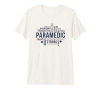 Paramedic Tribute Word Cloud Appreciation Hero Premium T-Shirt