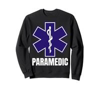 Paramedic Uniform On Duty EMT EMS Star Of Life Ambulance Sweatshirt