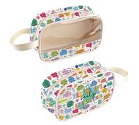 Paramedic's Daily Affirmations Clear Cosmetic Bag EMT Gift Paramedic Appreciation Gift for Emergency Doctor Nurse (ParamedicBag)