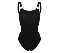 PARAMIDONNA Sophia crinkled swimsuit - Black One Size