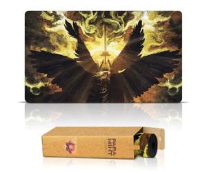 Paramint Admonition Angel (Stitched) - MTG Playmat by Anato Finnstark - Compatible with Magic the Gathering Playmat - Play MTG, YuGiOh, TCG - Original Play Mat Art Designs & Accessories