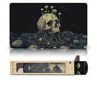 Paramint Black-Green Guild (Stitched) - MTG Playmat - Compatible with Magic The Gathering Playmat - Play MTG, YuGiOh, TCG - Original Play Mat Art Designs & Accessories