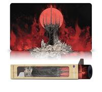 Paramint Black-Red Guild (Stitched) - MTG Playmat - Compatible with Magic The Gathering Playmat - Play MTG, YuGiOh, TCG - Original Play Mat Art Designs & Accessories