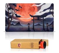 Paramint Blood Moon Torii Gate (Stitched) - MTG Playmat - Compatible with Magic the Gathering Playmat - Play MTG, YuGiOh, TCG - Original Play Mat Art Designs & Accessories