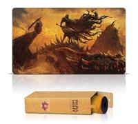 Paramint Dragon Slayer (Stitched) - MTG Playmat by Anato Finnstark, Berserk Anime - Compatible with Magic The Gathering Playmat - Play MTG, YuGiOh, TCG - Original Play Mat Art Designs & Accessories