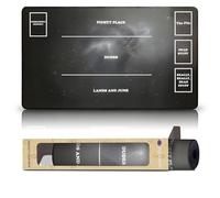 Paramint Instructional - Black - Exile Bottom (Stitched) - MTG Playmat - Compatible with Magic The Gathering Playmat - Play MTG, YuGiOh, TCG - Original Play Mat Art Designs & Accessories