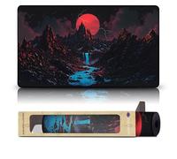 Paramint Red-Blue Guild (Stitched) - MTG Playmat - Compatible with Magic The Gathering Playmat - Play MTG, YuGiOh, TCG - Original Play Mat Art Designs & Accessories