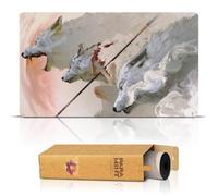 Paramint The Pack (Stitched) - MTG Playmat by Anato Finnstark, Mononoke Anime - Compatible with Magic The Gathering Playmat - Play MTG, YuGiOh, TCG - Original Play Mat Art Designs & Accessories