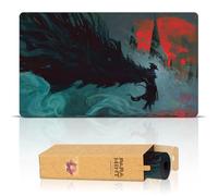 Paramint The Raven's Nightmare (Stitched) - MTG Playmat by Anato Finnstark, Bloodborne - Compatible with Magic The Gathering Playmat - Play MTG, YuGiOh, TCG - Original Play Mat Art Designs