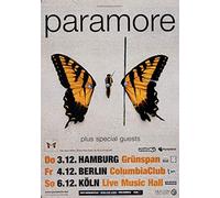 Paramore - Brand New Eyes 2009 - Concert Poster Plakat