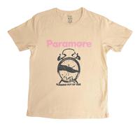 Paramore Men's Clock Cotton T-Shirt in Light Sand | Size: Medium Paramore Light Sand M