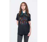 Paramore Spiral Band Logo T-Shirt in Black | Size: Medium Paramore Black M