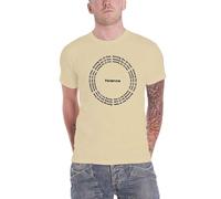 Paramore T Shirt Running Out of Time Circle Official Unisex Sand L