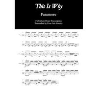 Paramore - This is Why: Full Album Drum Transcription (JDS Drum Transcription Books)