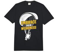 Paramotor Embrace Your Weirdness Funny Paramotors Comfort Colors Adult Heavyweight T-Shirt