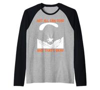PARAMOTORS NOT All CAN SOAR and That's OK Paramotor Raglan Baseball Tee