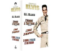 Paramount Coffret Elvis: G.I. Blues + L'homme à tout faire + L'idole d'Acapulco + 3 gars, 2 filles et un trésor