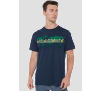 Paramount Home Entertainment Amazing Race Around The World Unisex T-Shirt, Navy | Size: Medium Paramount Home Entertainment Navy M
