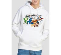 Paramount Home Entertainment Avatar The Last Airbender Avatars Group Hoddie, White | Size: Small Paramount Home Entertainment White S
